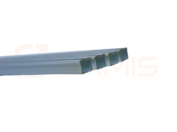 Wardrobe sliding rails with shock absorbers
